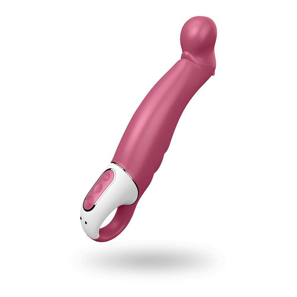 Satisfyer Vibes Petting Hippo Vibrator Fuschia - Adult Outlet