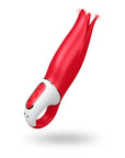 Satisfyer Vibes Power Flower Vibrator Red - Adult Outlet