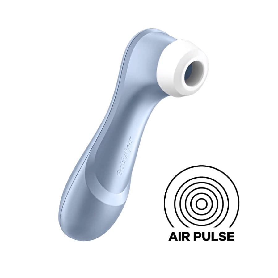 Satisfyer Pro 2 Air Pulse Stimulator Blue - Adult Outlet