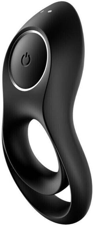 Satisfyer Legendary Duo Ring Vibrator Black - Adult Outlet