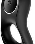 Satisfyer Legendary Duo Ring Vibrator Black - Adult Outlet