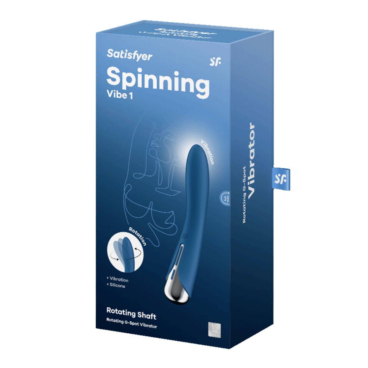 Spinning Vibe 1 Blue - Adult Outlet