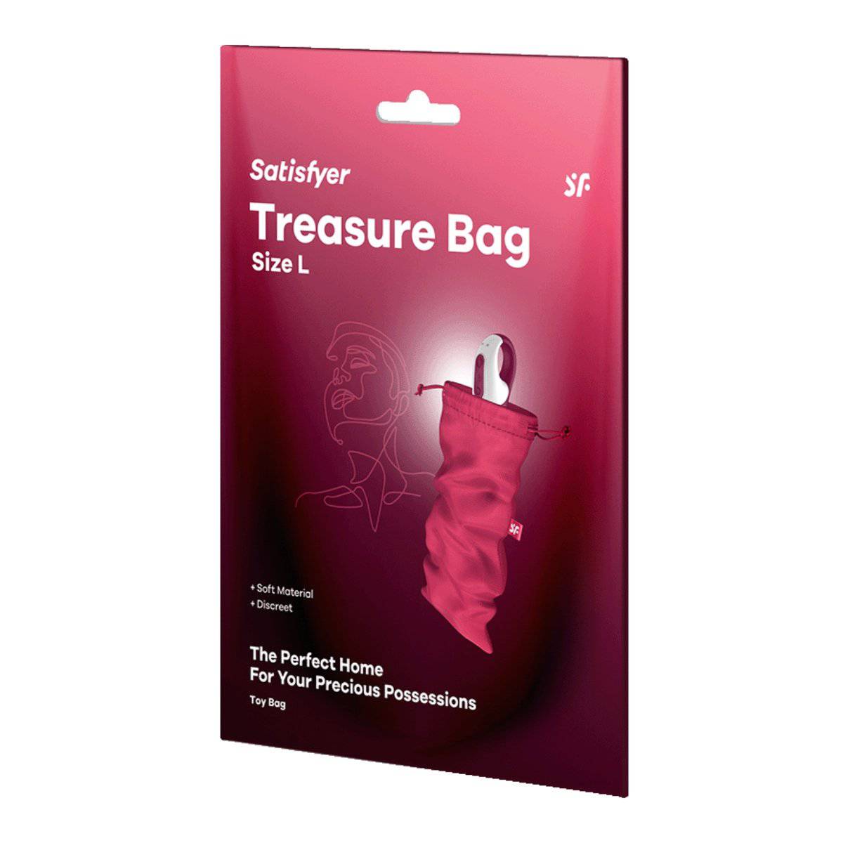 Treasure Bag L Pink - Adult Outlet