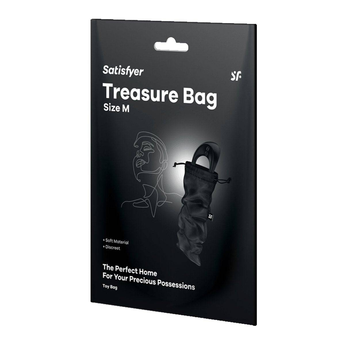 Treasure Bag M Black - Adult Outlet