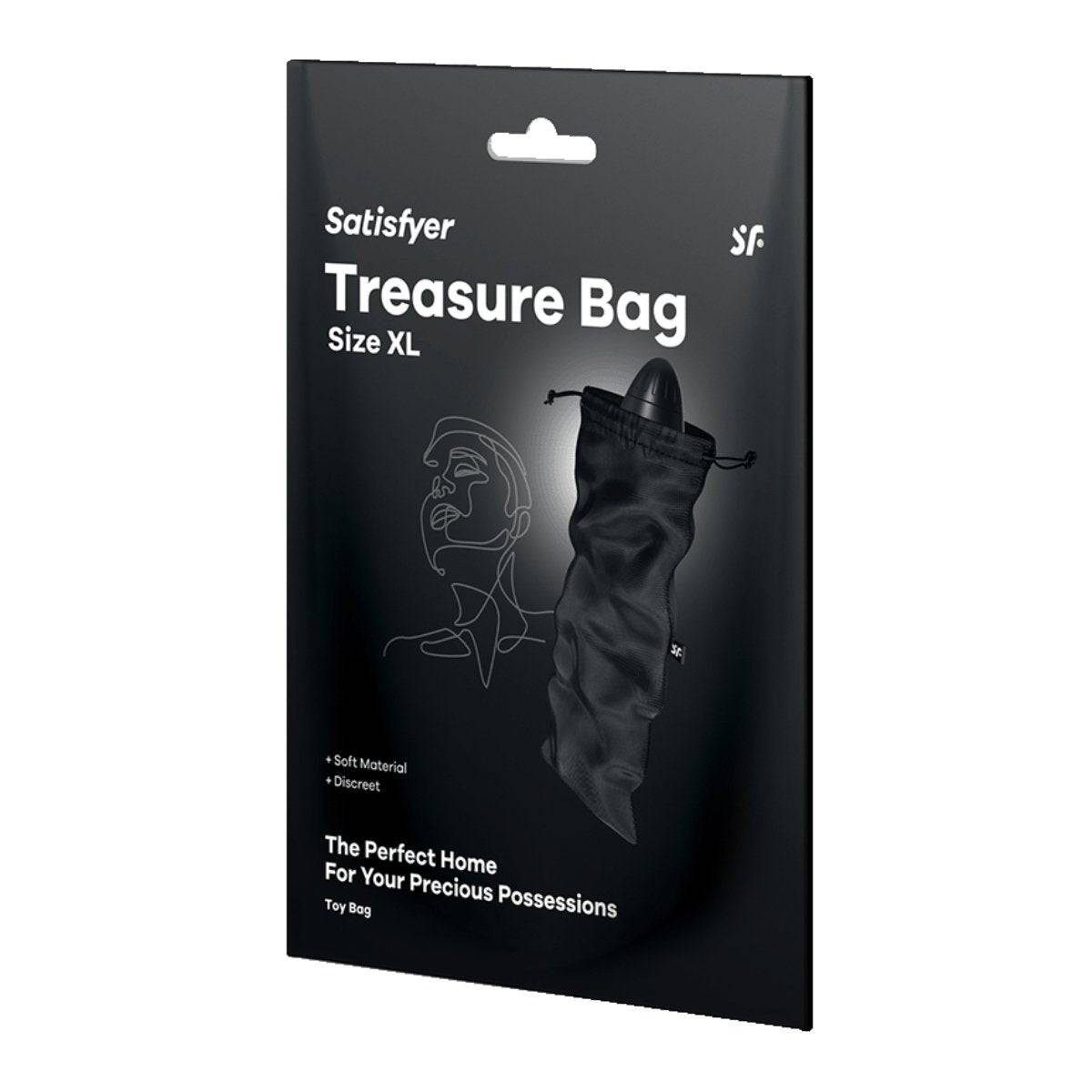 Treasure Bag XL Black - Adult Outlet