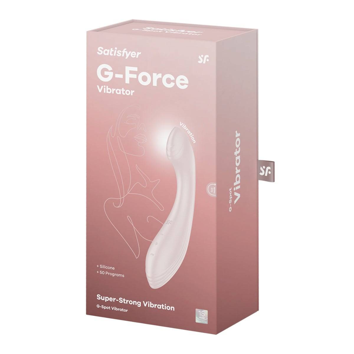 Satisfyer G Force G Spot Vibrator Beige - Adult Outlet