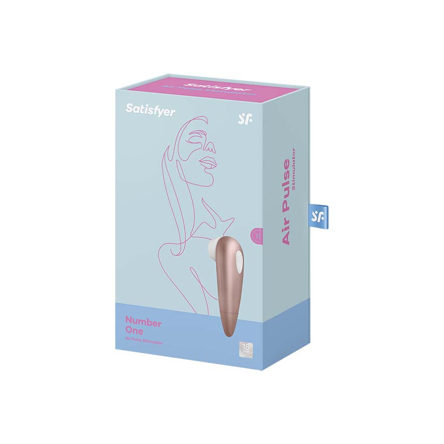 Satisfyer One Stimulator Gold/White - Adult Outlet