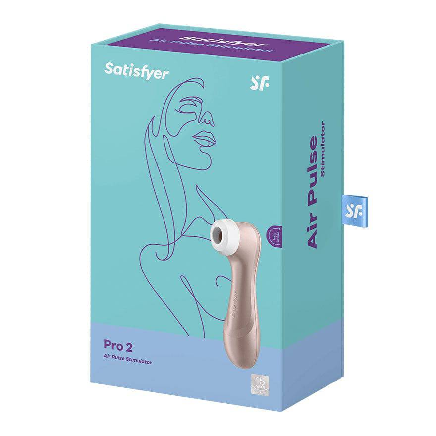 Satisfyer Pro 2 Gold Air Pulse Stimulator - Adult Outlet