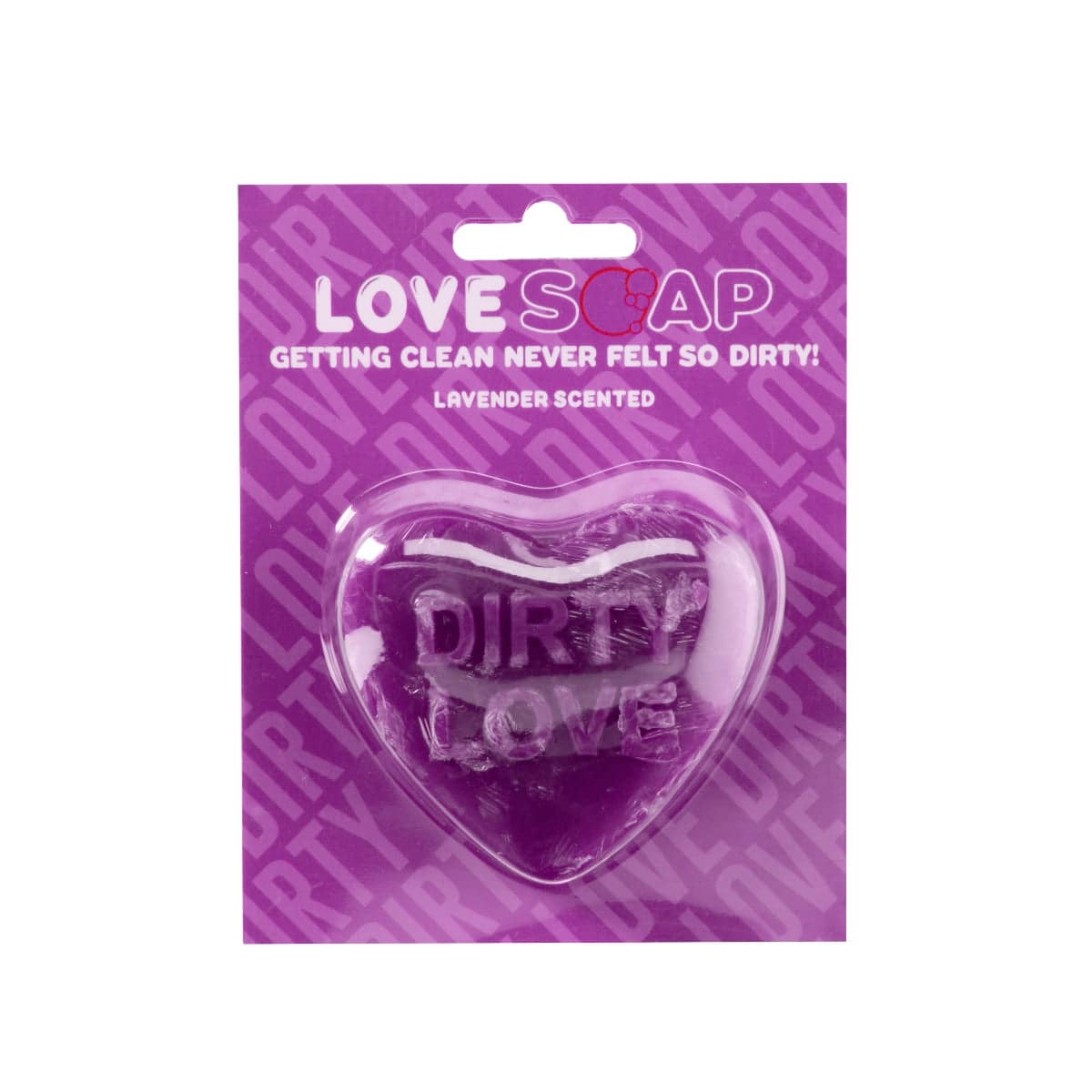 S Line Heart Soap Dirty Love Lavender Scented - Adult Outlet