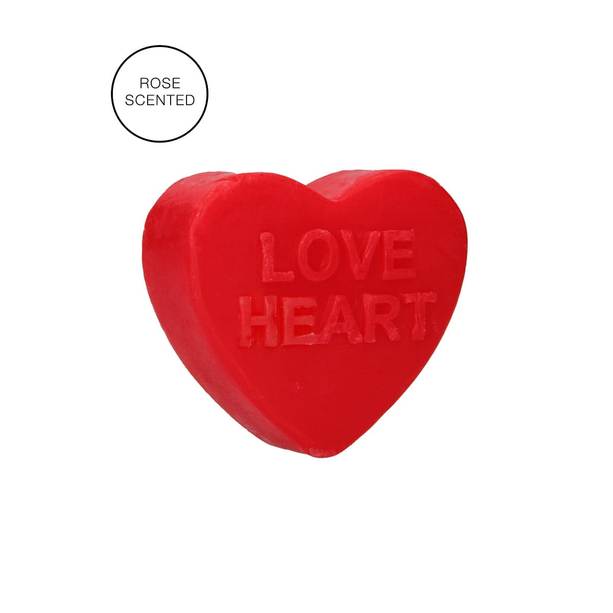 S Line Heart Soap Love Heart Rose Scented - Adult Outlet