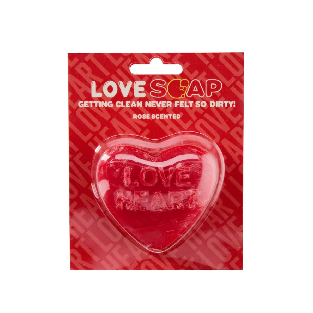 S Line Heart Soap Love Heart Rose Scented - Adult Outlet