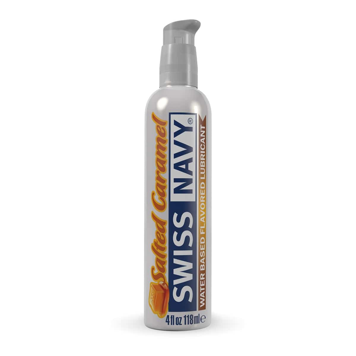 Swiss Navy Lubricant With Salted Caramel Flavor 4 Fl oz - Adult Outlet