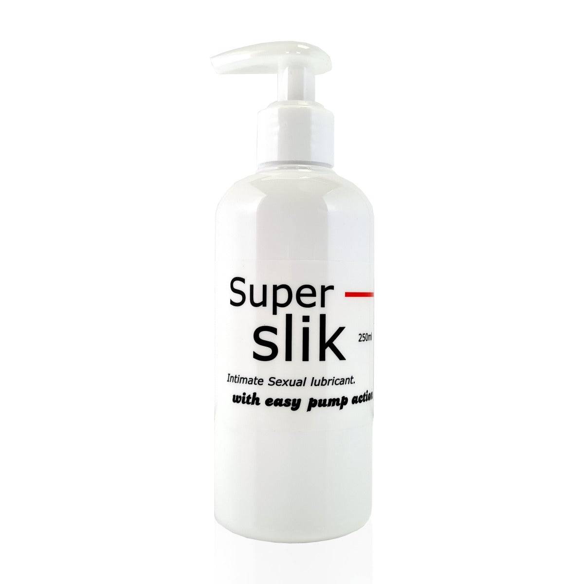 Super Slik Waterbased Lubricant Transparent 250Ml - Adult Outlet