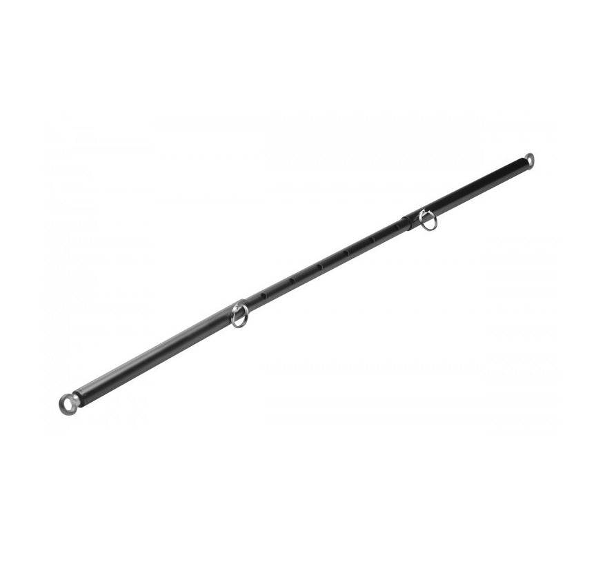 Master Series Black Steel Adjustable Spreader Bar - Adult Outlet