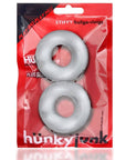 Hunkyjunk Stiffy 2-Pack Bulge Cockrings Clear Ice - Adult Outlet