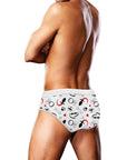 Prowler Swim Brief Puppie Print XSmall - Adult Outlet