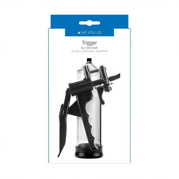 Me You Us Trigger Pump Clear/Black - Adult Outlet