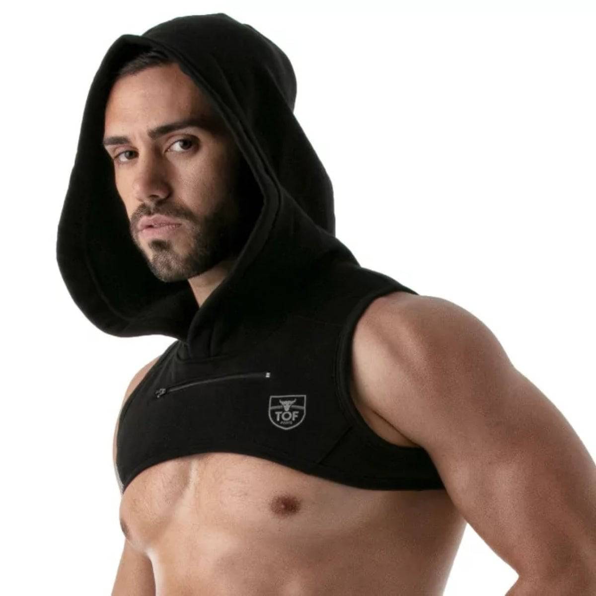Paris Hoodie Harness Black - Size : M - Adult Outlet