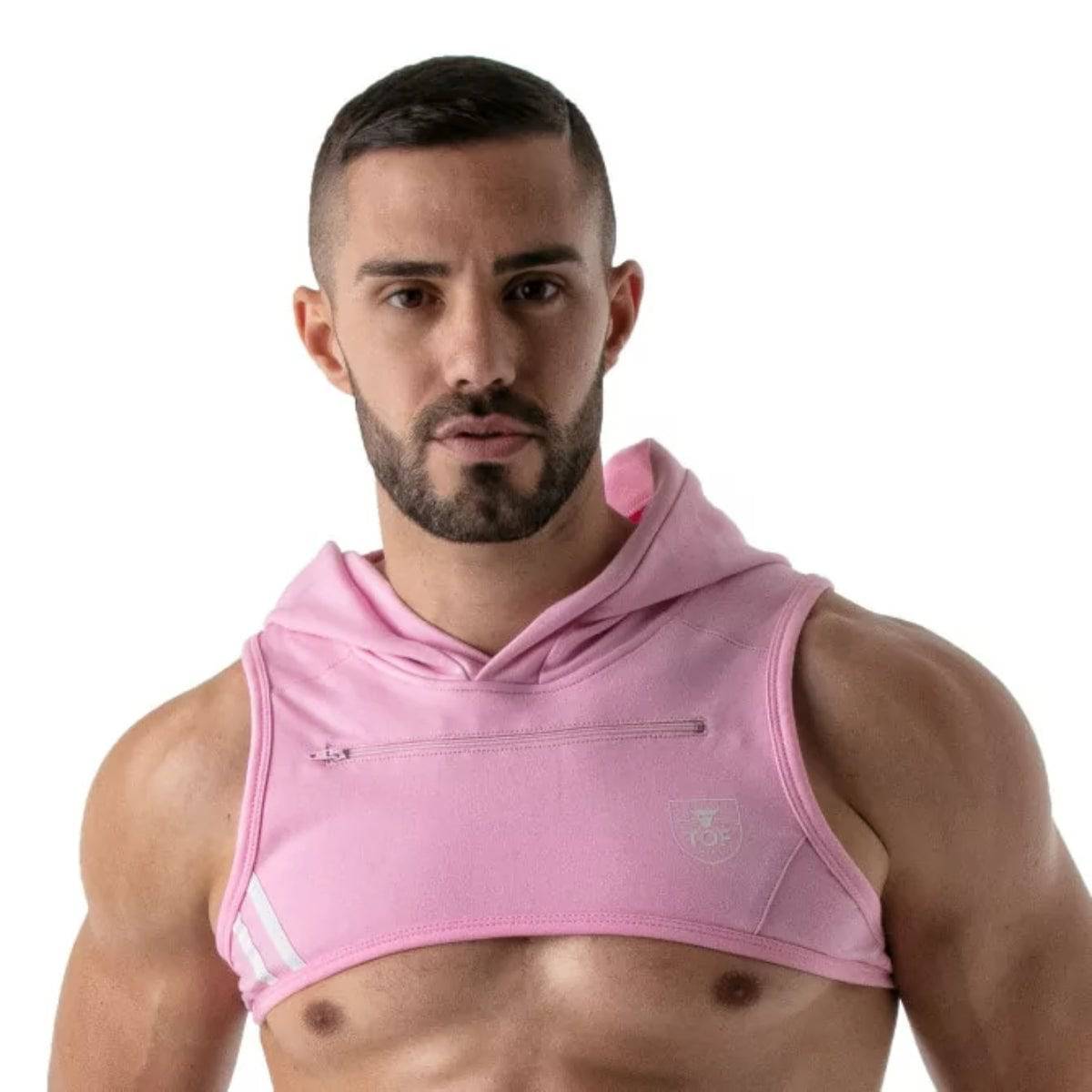 Paris Hoodie Harness Pink - Size : XL - Adult Outlet