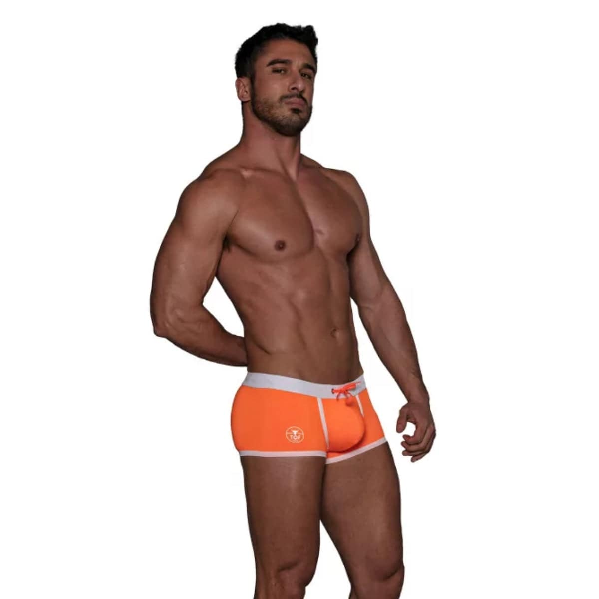 Neon Swim Trunks Orange - Size : XXL - Adult Outlet