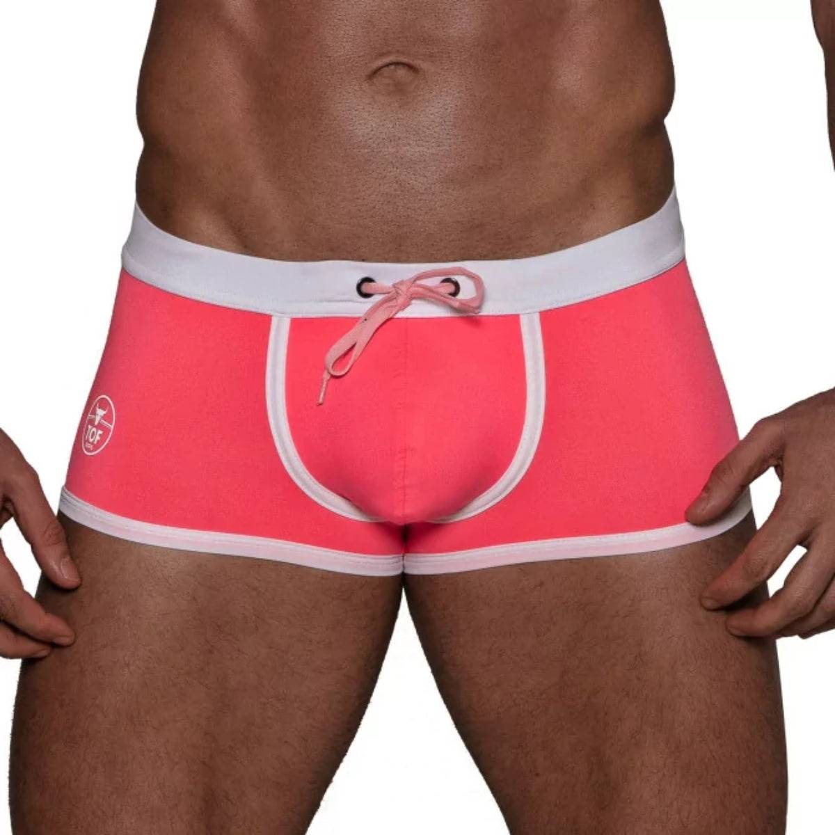 Neon Swim Trunks Pink - Size : XXL - Adult Outlet