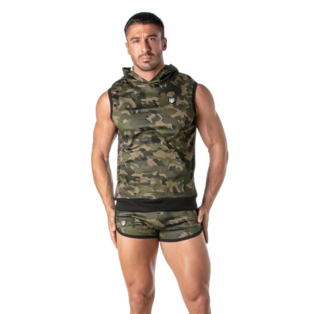 Army Sleeveless Hoodie - Size : XXL - Adult Outlet