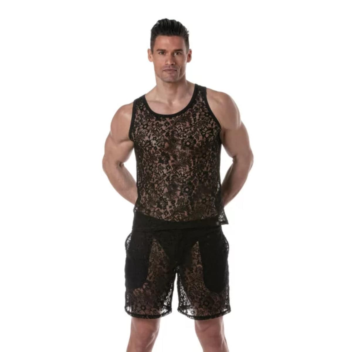 Lace Tank Top - Size : XL - Adult Outlet