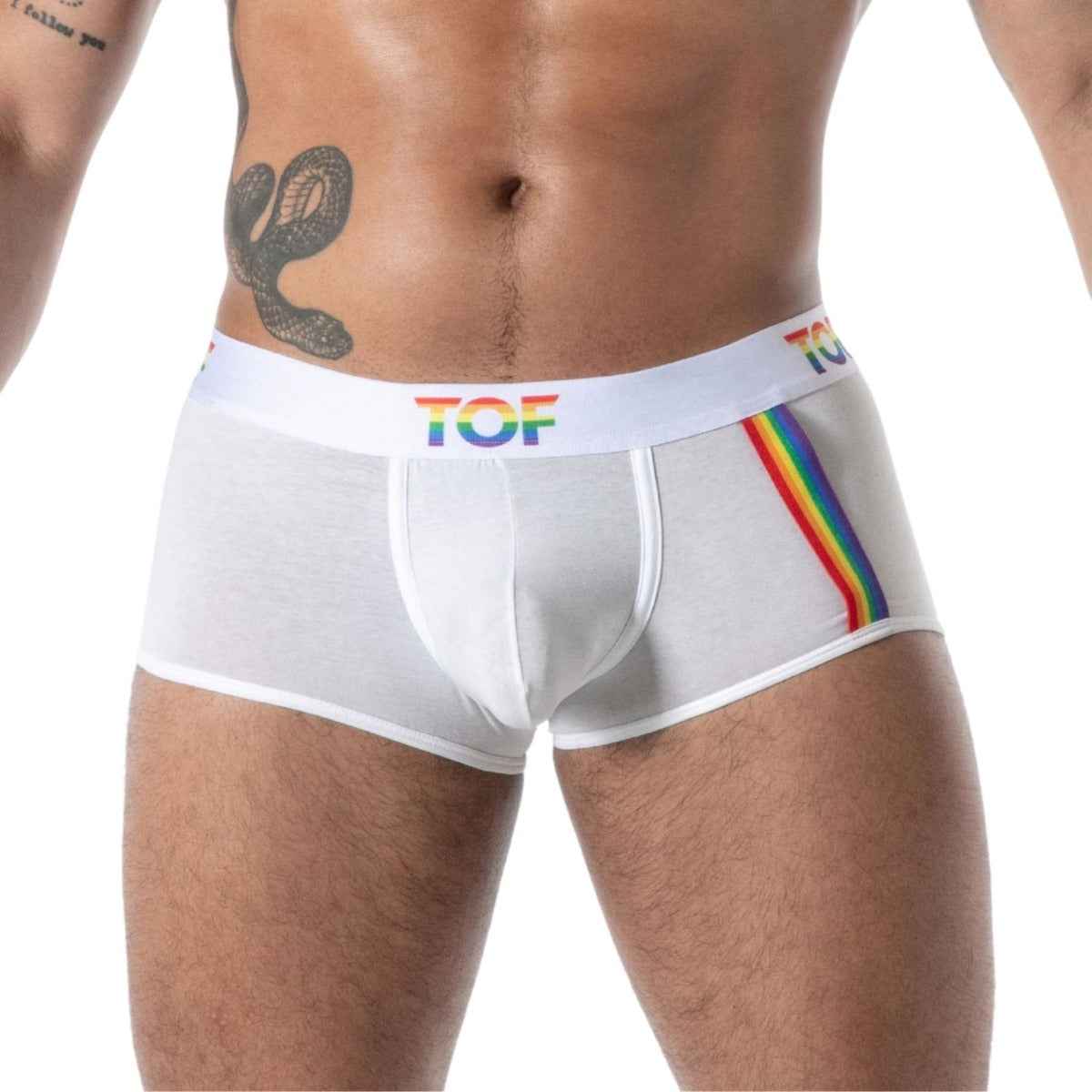 TOF Paris Joyful Pride Trunks White Large