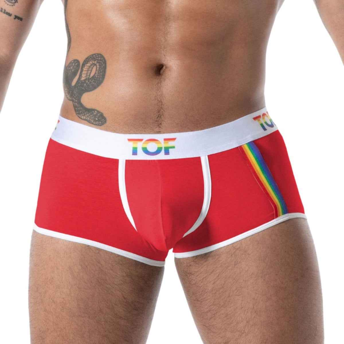 TOF Paris Joyful Pride Trunks Red Small