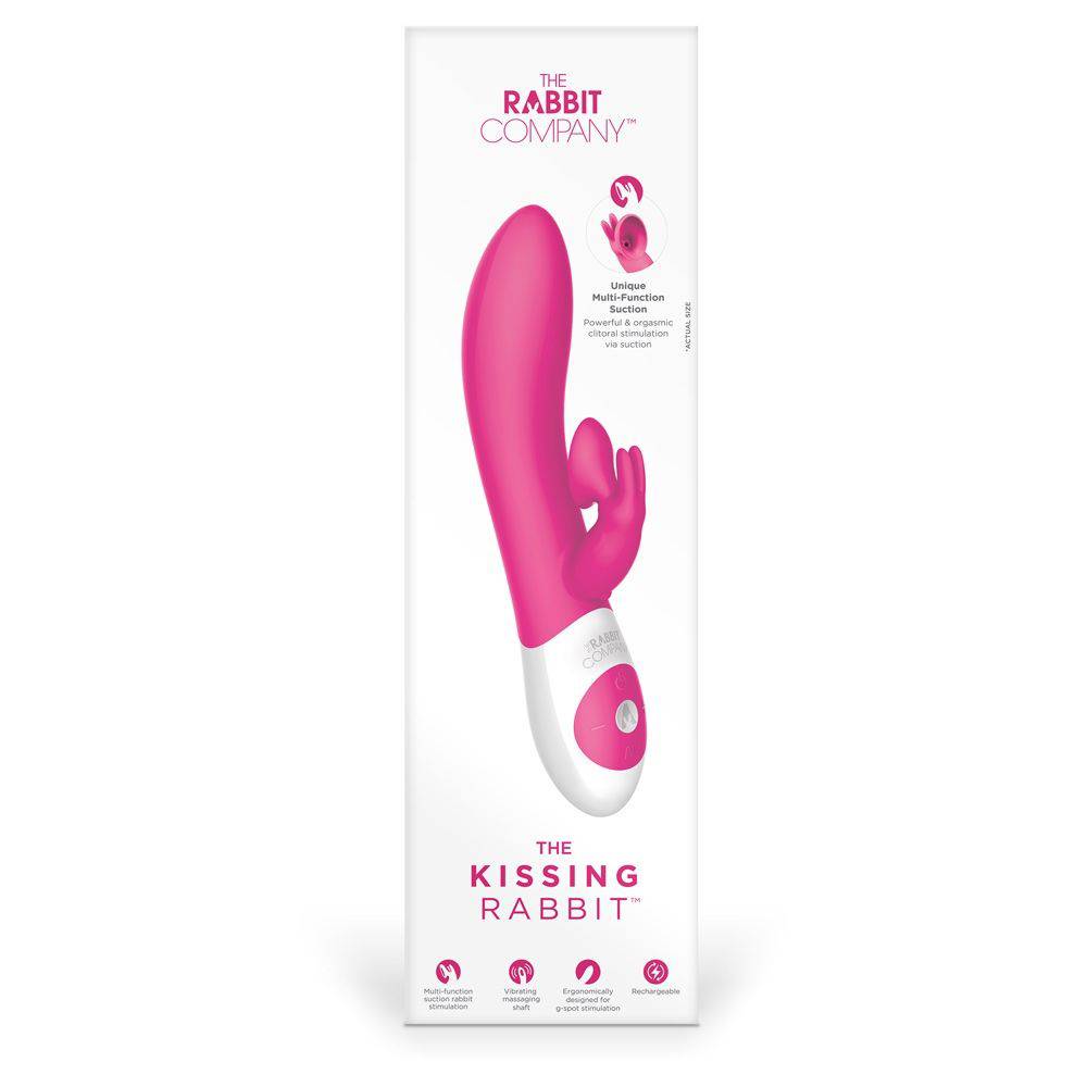 The Kissing Rabbit Hot Pink - Adult Outlet