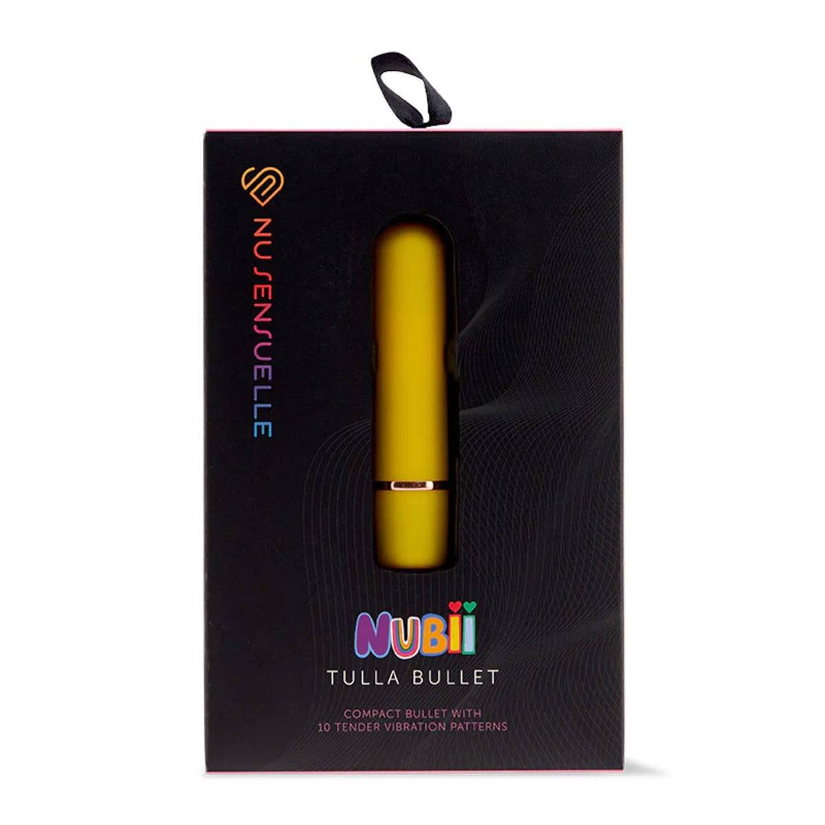 Nu Sensuelle Tulla Nubii Bullet Vibrator Yellow - Adult Outlet