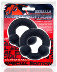 Oxballs Ultraballs 2-Pack Cockring - Plus + Silicone Special Edition Night - Adult Outlet