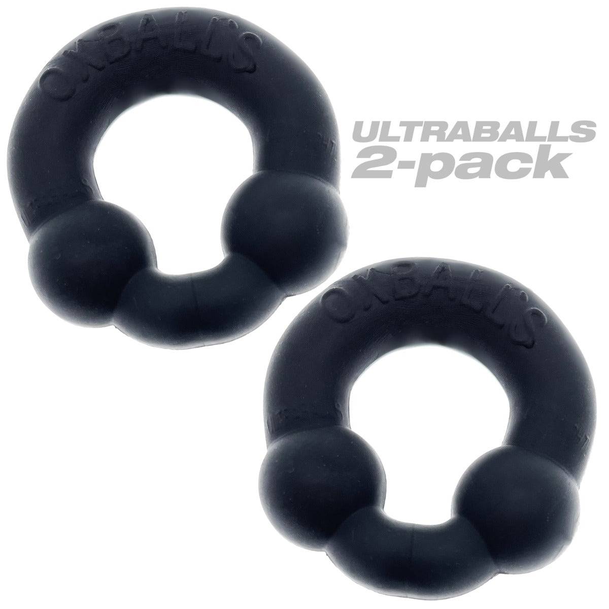 Oxballs Ultraballs 2-Pack Cockring - Plus + Silicone Special Edition Night - Adult Outlet