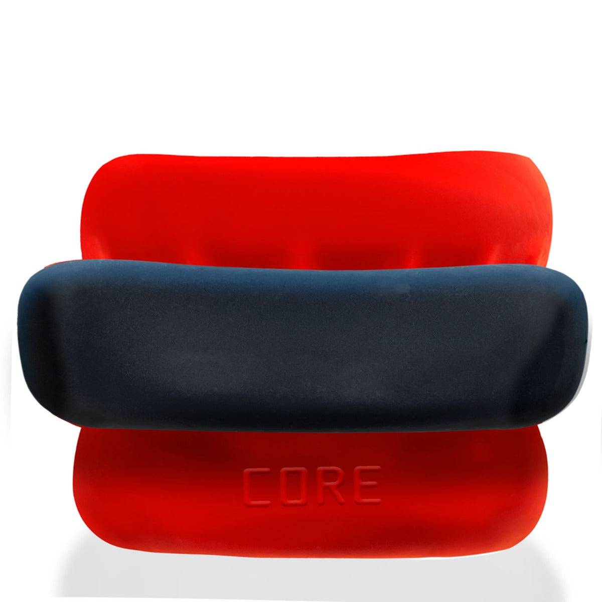 Oxballs Ultracore Core Ballstretcher With Axis Ring Red Ice - Adult Outlet