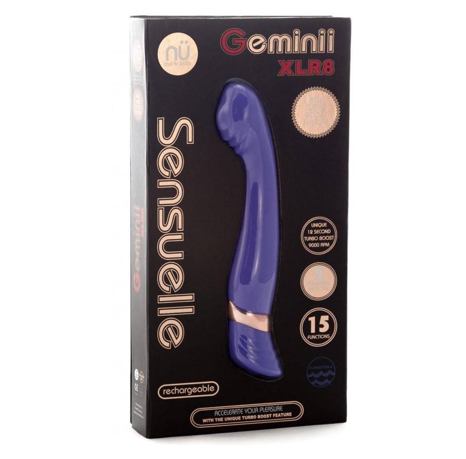 Nu Sensuelle Geminii 14 Function Vibe Violet - Adult Outlet