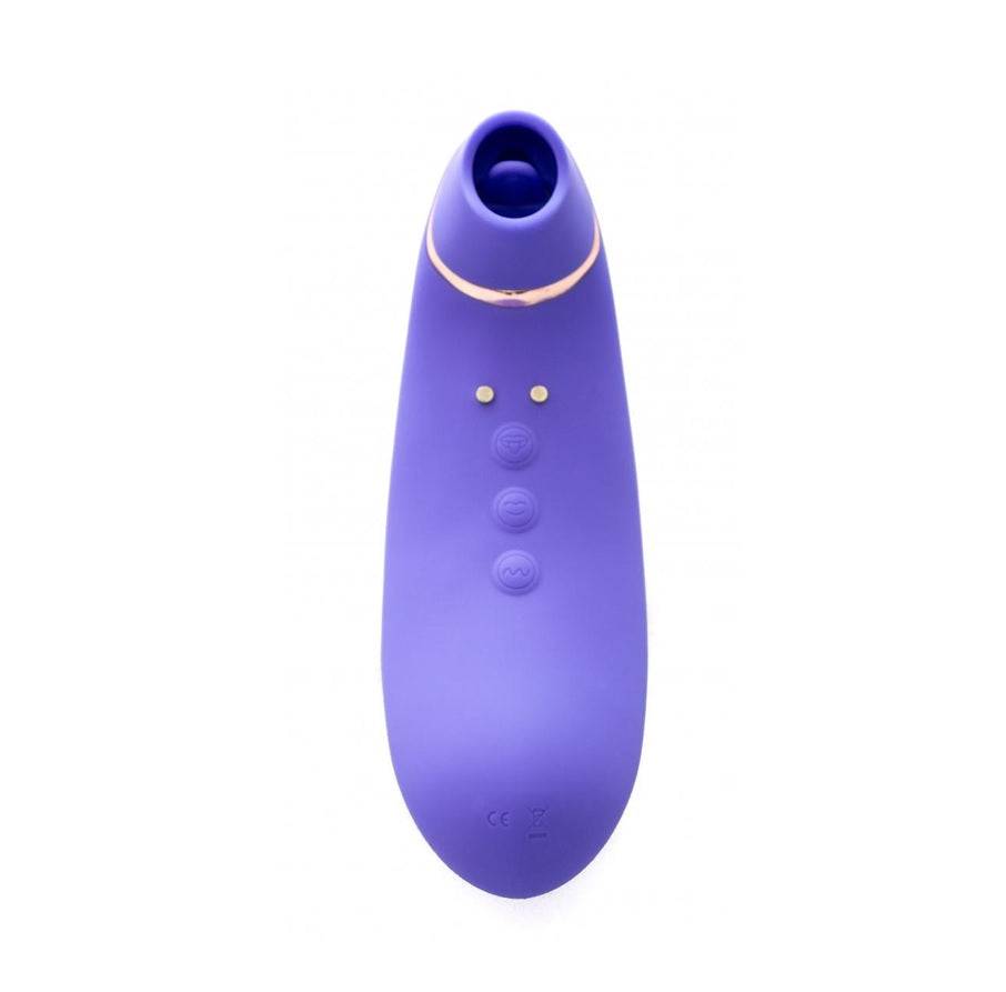 Nu Sensuelle Trinitii 3 In 1 Suction Tonuge Vibe Violet - Adult Outlet