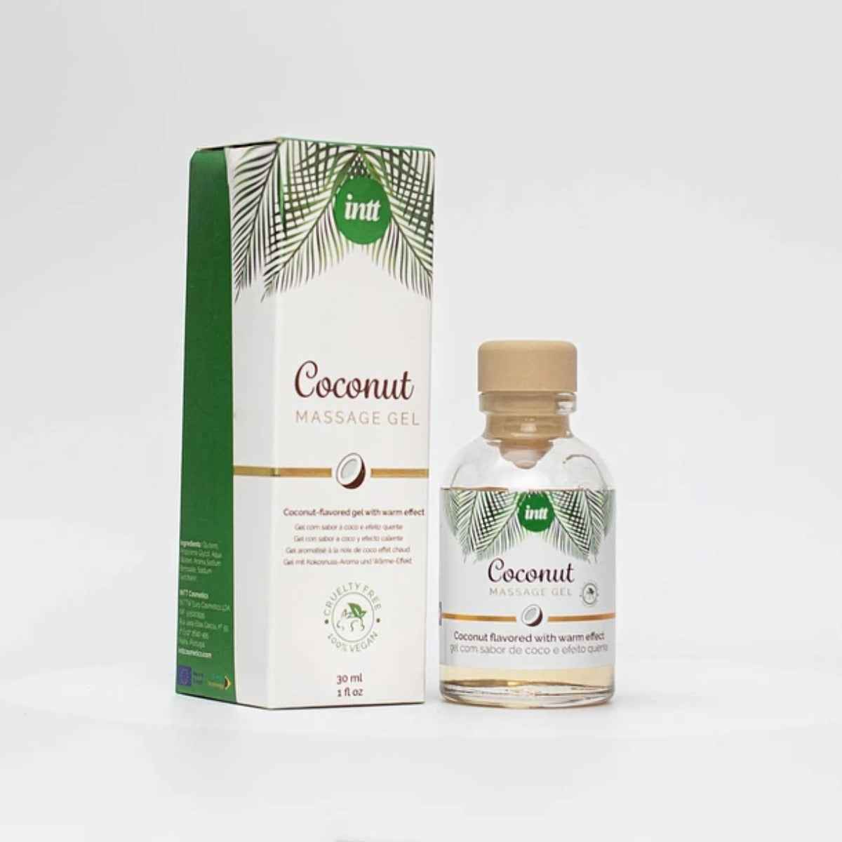 INTT Vegan Massage Gel Coconut