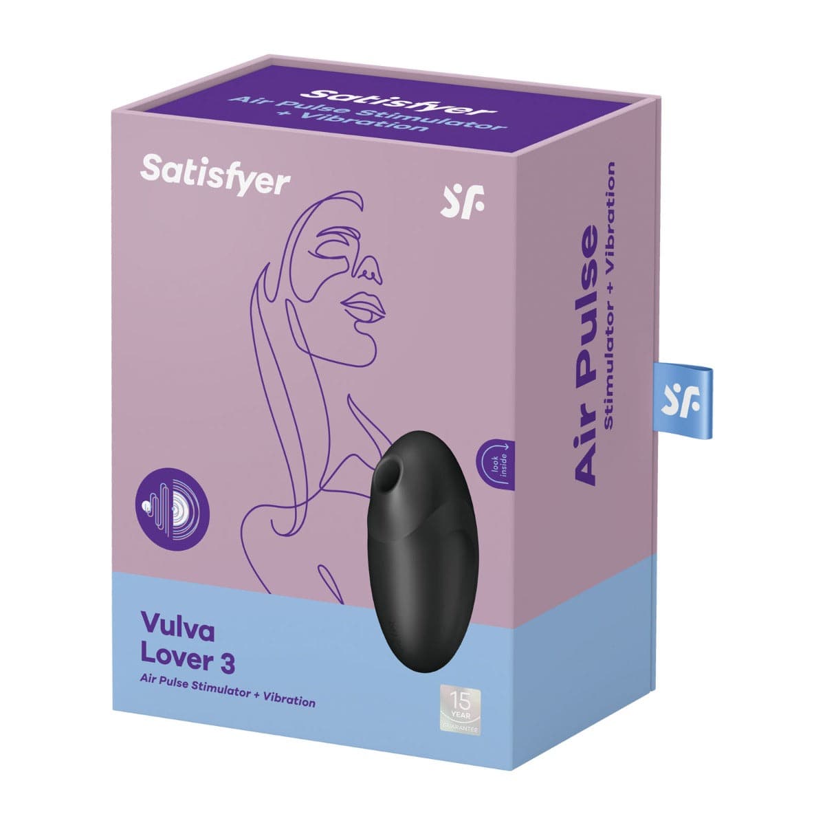 Vulva Lover 3 Black - Adult Outlet