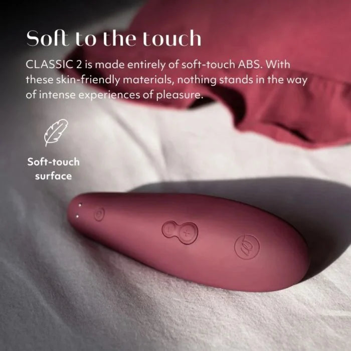 Womanizer Classic 2 Clitoral Stimulator Bordeaux Vibrators Womanizer