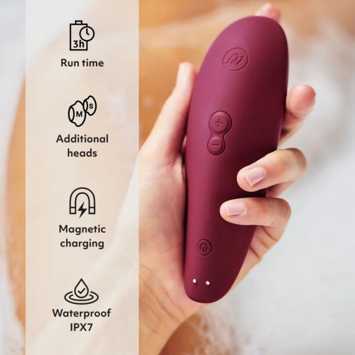 Womanizer Classic 2 Clitoral Stimulator Bordeaux - Adult Outlet