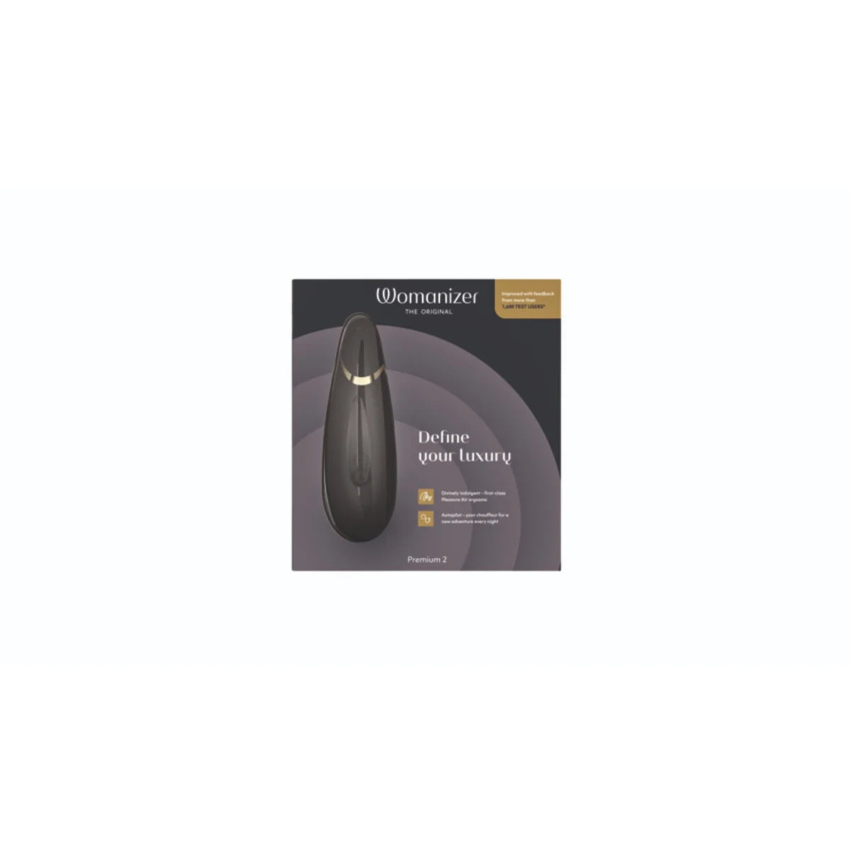 Womanizer Premium 2 Black - Adult Outlet