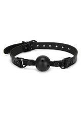 Whipsmart Diamond Ball Gag Black - Adult Outlet