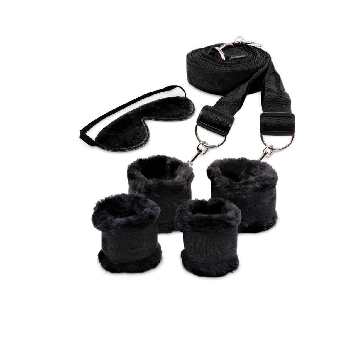 Whipsmart Fuzzy Bedroom Bondage Kit