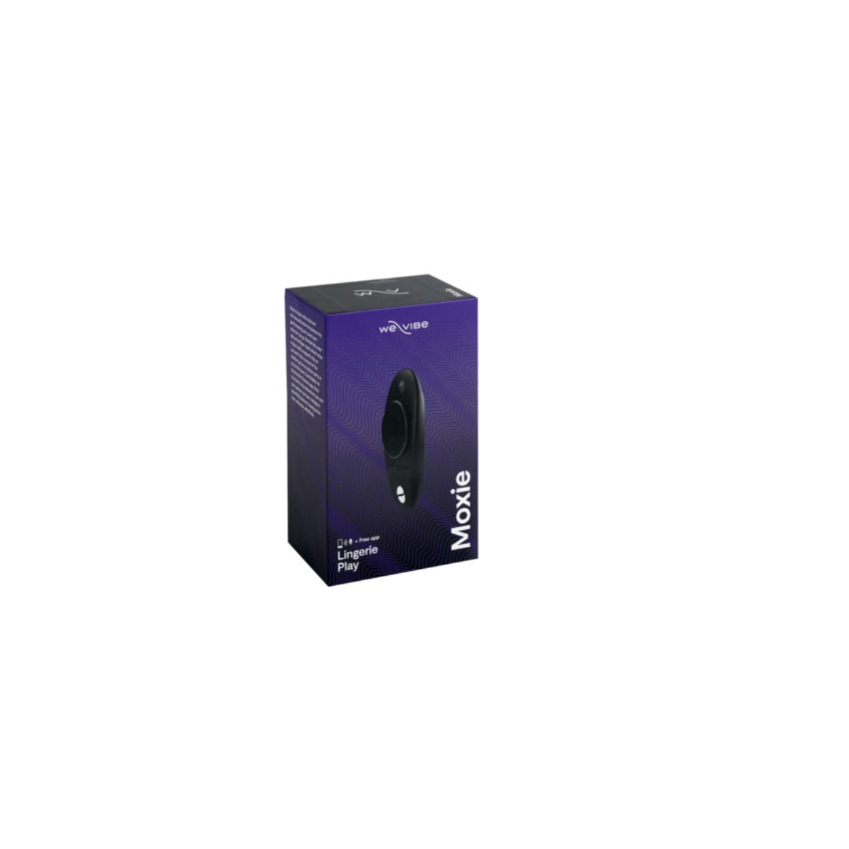 We-Vibe App Controlled Moxie+ Satin Black - Adult Outlet