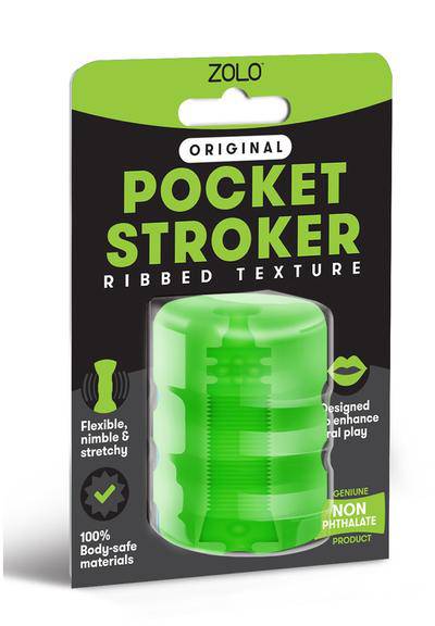 Zolo Original Pocket Stroker Pocket Stroker Green - Adult Outlet